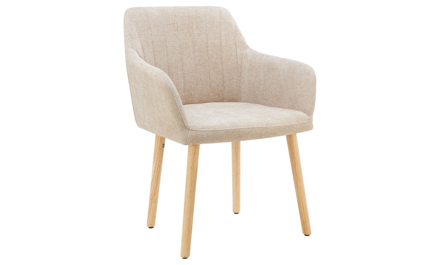 Image 10: 'Dora' eetkamerstoel met Scandinavisch ontwerp