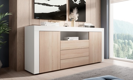 Sideboard „Yanis“: Weiß