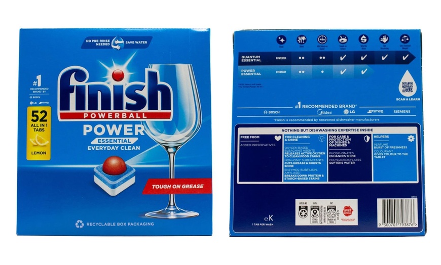 Image 2: 52PK x7 FINISH POWERBALL DISHWASHER TABLETS