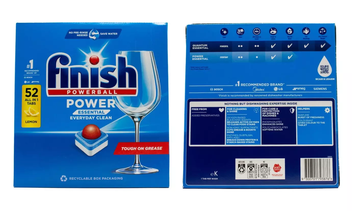 Free Shipping: 52PK x7 FINISH POWERBALL DISHWASHER TABLETS (Up to 66% Off) - Image 2