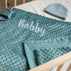 Image 13: 1 ou 2 couvertures brodées personnalisées pour bébé