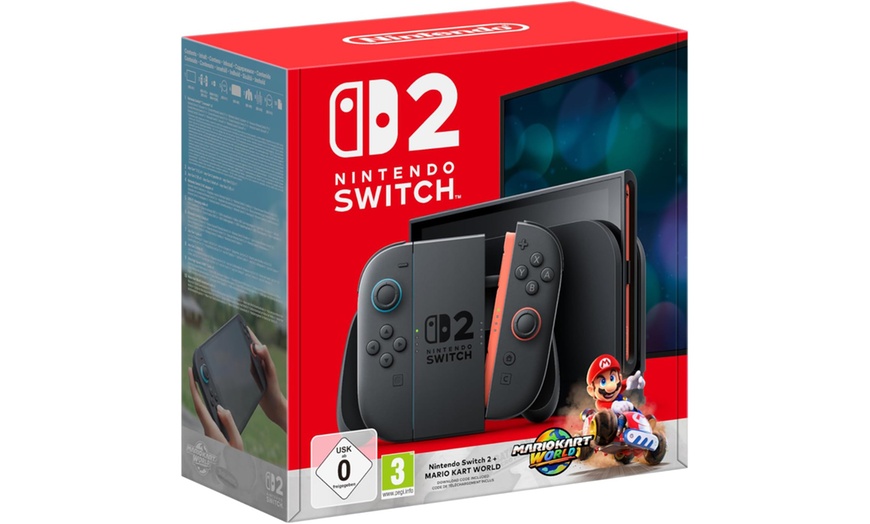 Image 3: Nintendo Switch 2 avec Mario Kart World