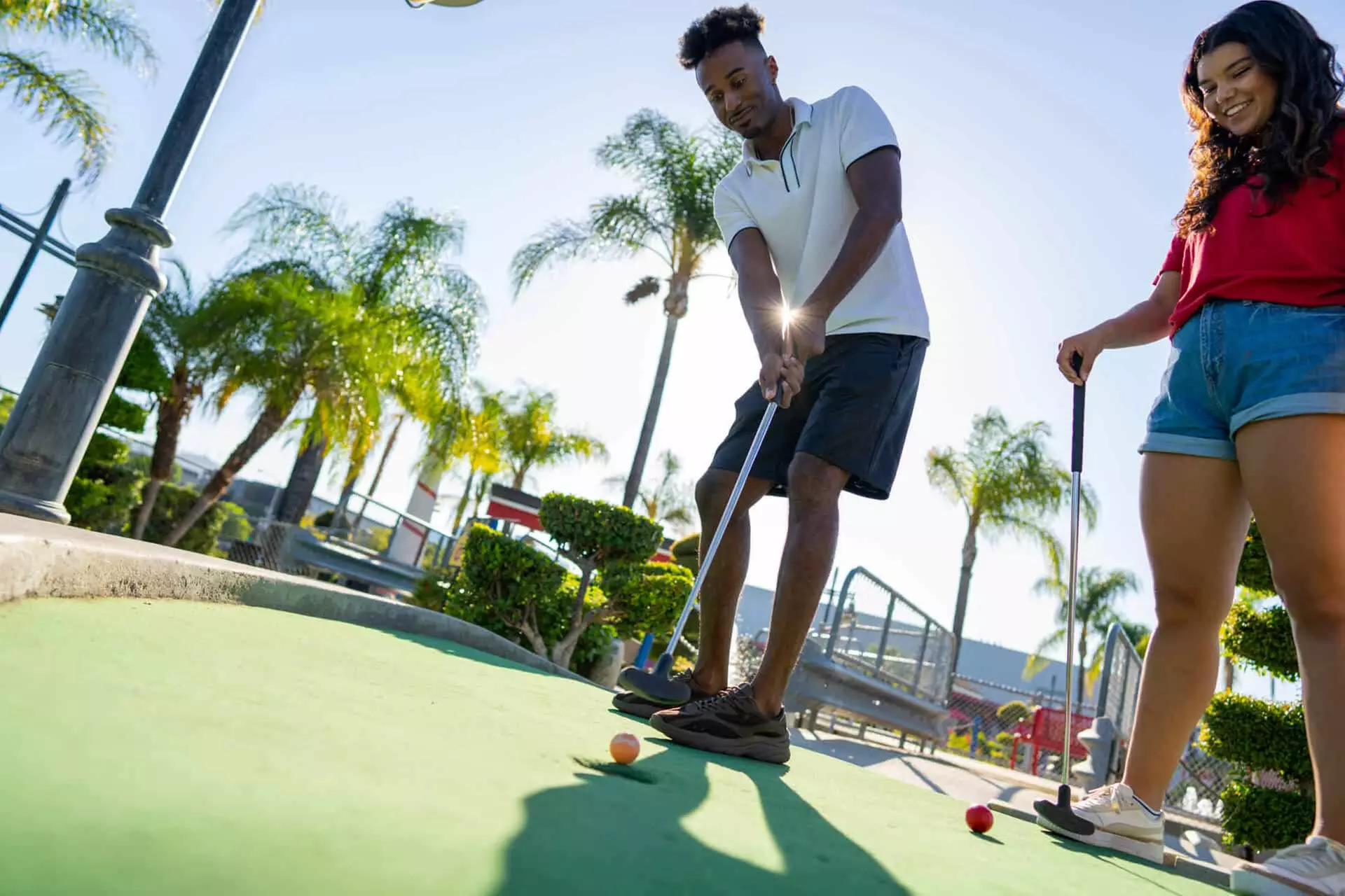 Mini Golf for Two, Four, or Six People at Boomers Parks