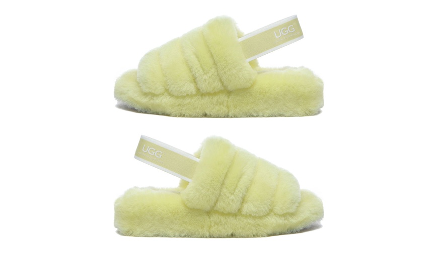 Image 11: UGG Puffy Slippers