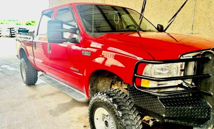 Image 2: Exterior Detail Package with Gloss & More OR One Interior Treatment
