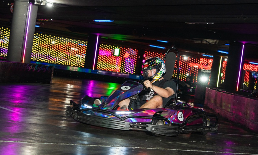 Image 4: Dive into Thrill at Australia's Longest Indoor Electric Go-Kart Track!