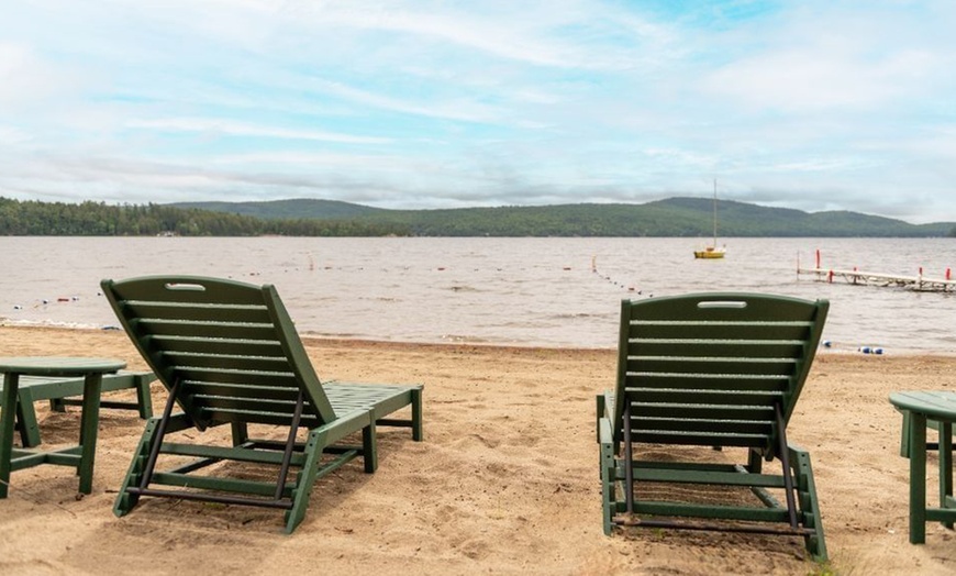 Image 30: Lakeside Adirondack Resort in Upstate New York With Beach Access
