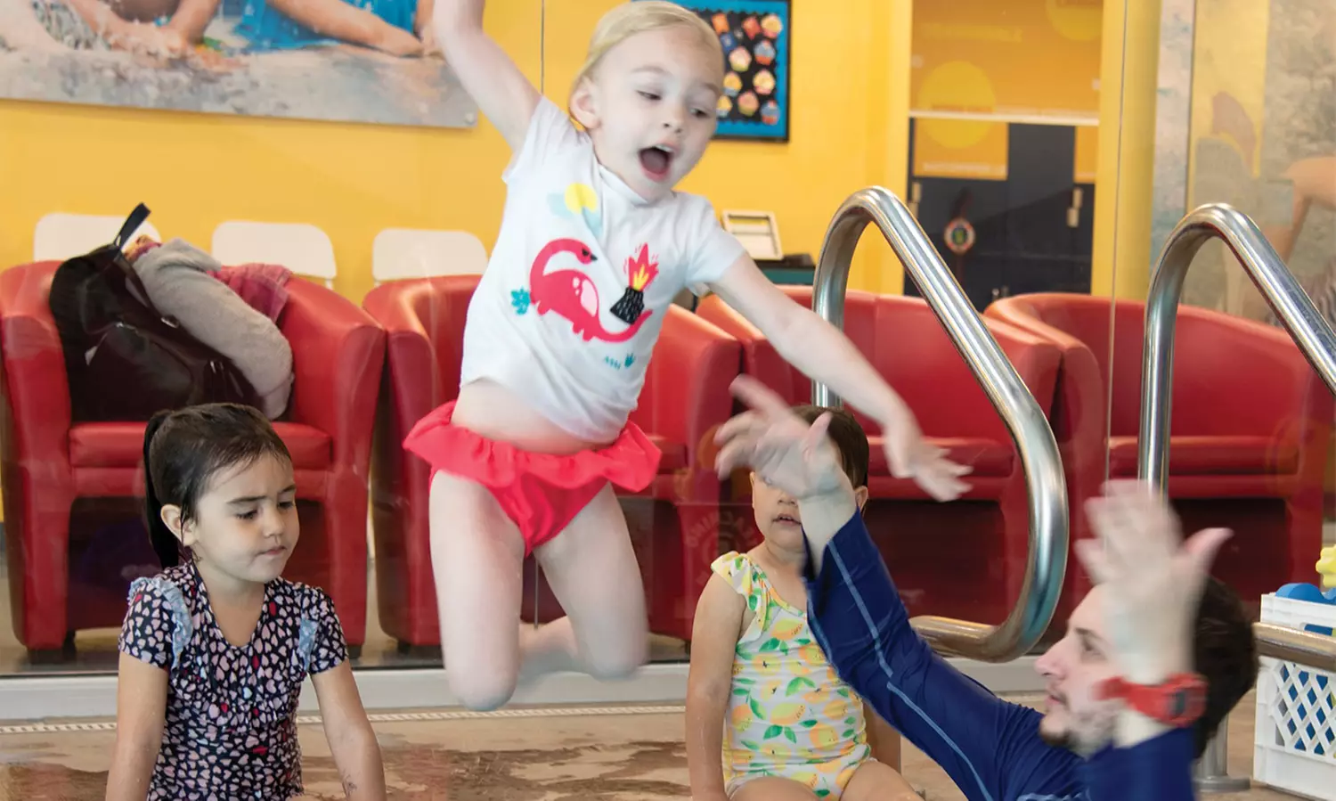 Four or Eight Swimming Lessons for One or Two Children for One Month at Aqua-Tots Swim Schools (Up to 49% Off) - Primary Image