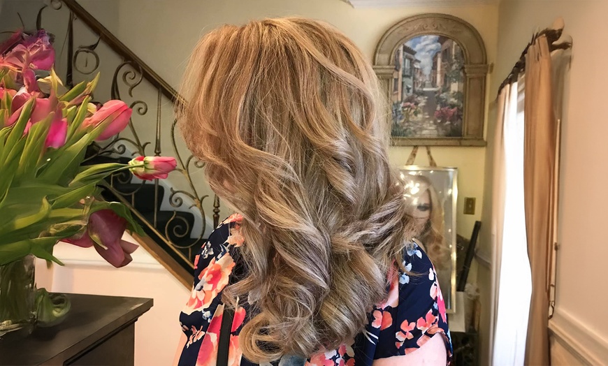 Image 2: Haircut and Highlights with Conditioning and Blow Dry Options