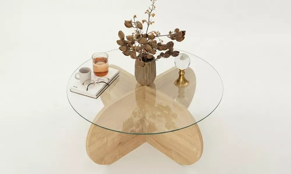 Table basse en bois Zoe, Kokoon