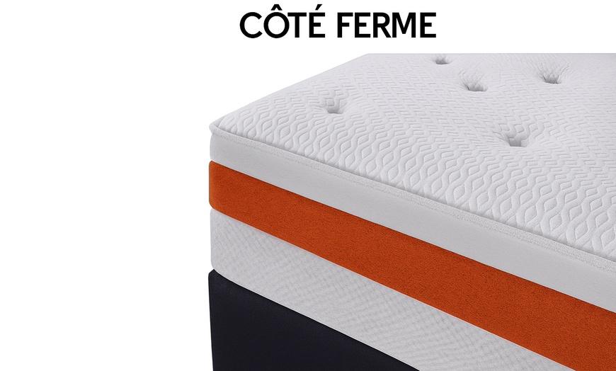 Image 4: Matelas Biconfort 2 zones de confort (souple et ferme), Sampur
