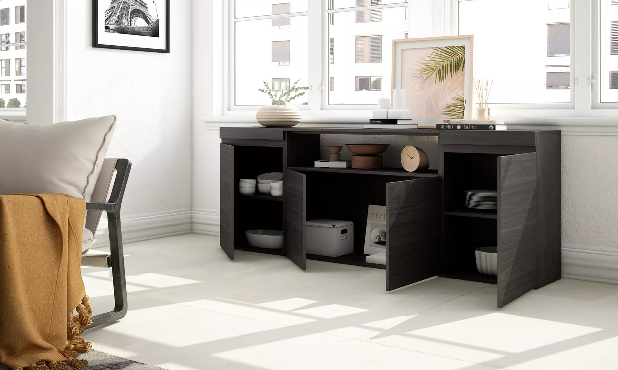 Sideboard mit großem Stauraum