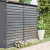 Image 2: Outdoor Garden Steel Storage Sheds
