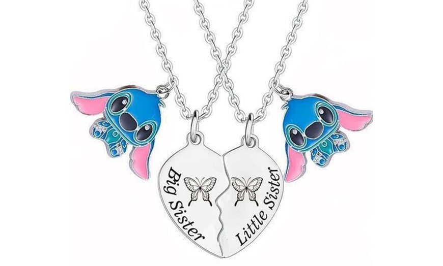 Image 5: Stitch-Inspired Friendship Necklaces and Bracelets