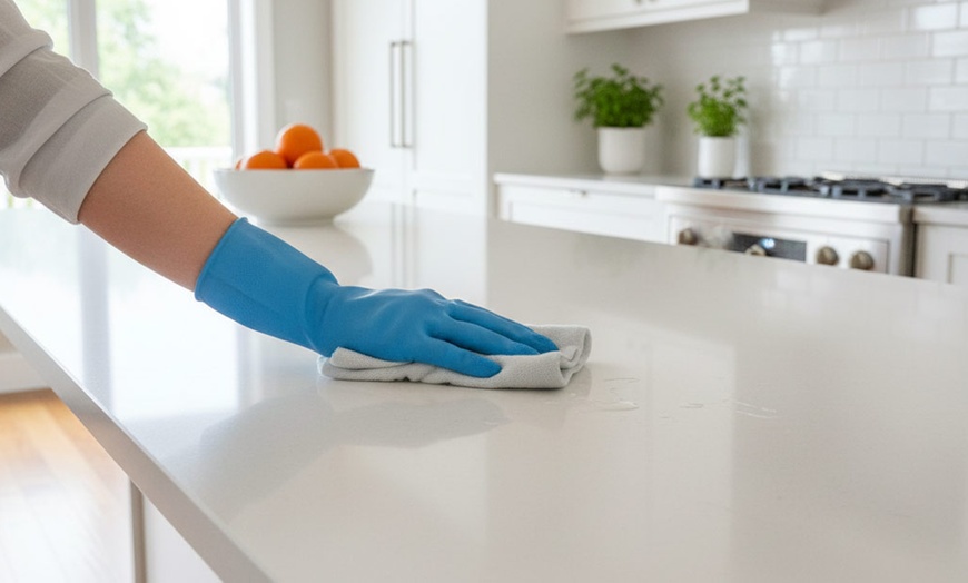 Image 2: 1-Hour Quick or 2- or 4-Hour Residential Cleaning with 2 Cleaners