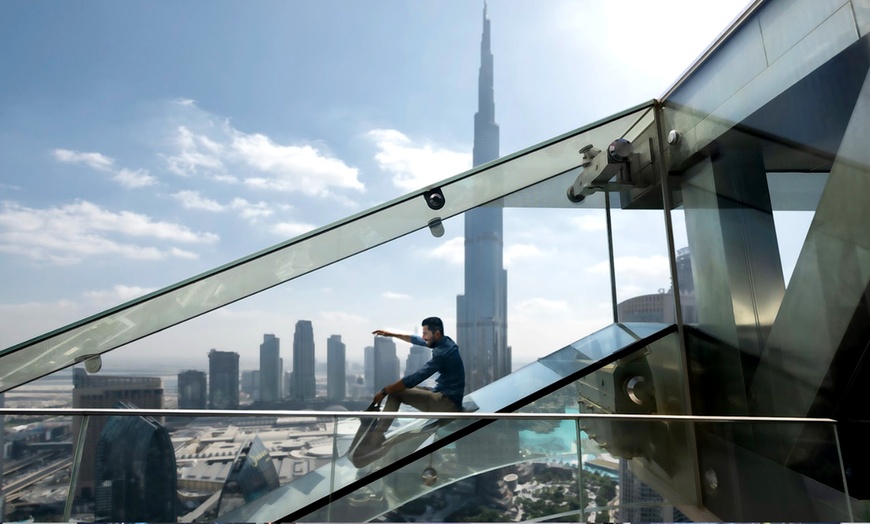 Image 1: Unforgettable Sky View Observatory Adventure with Pass + Glass Slide!