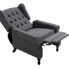 Image 10: HomCom Recliner Armchairs Electric Lift and Manual Recline Options 