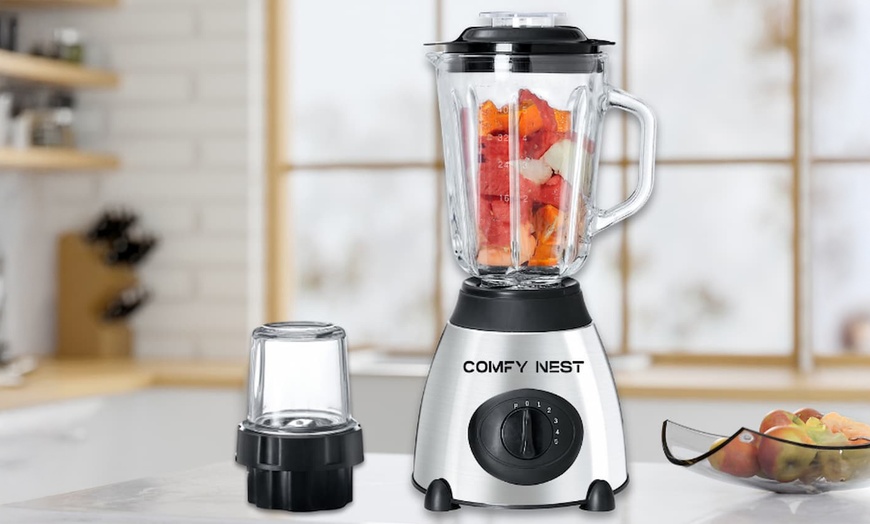 Image 1: 2-in-1 blender