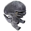 Image 1: Alien-Inspired Xenomorph Zipper Mouth Plush Soft Toy