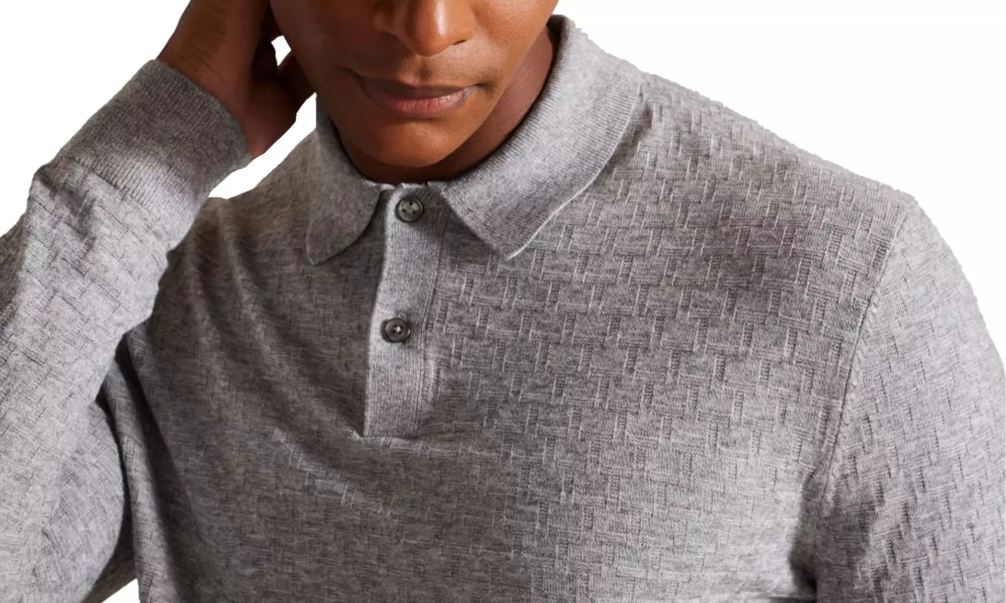 Ted Baker Men's Knitted Polo Shirt