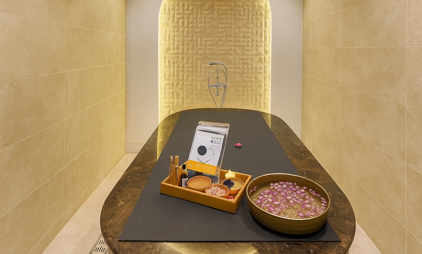 Image 3: Get 60-Min Moroccan Bath w/ Hot Oil/Scrub or Full Body Spa Treatment