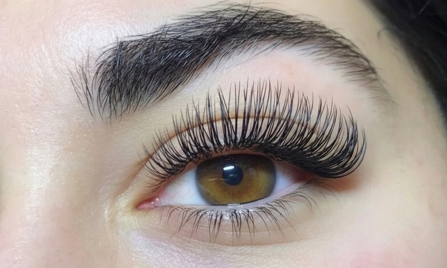 Extensión de pestañas pelo a pelo, híbridas o volumen ruso 4D-5D