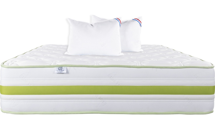 Image 2: Colchón de 30 cm reversible verano/invierno de Luxury Literie