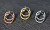 3 Pack Italian Hoop Earrings in sterling silver