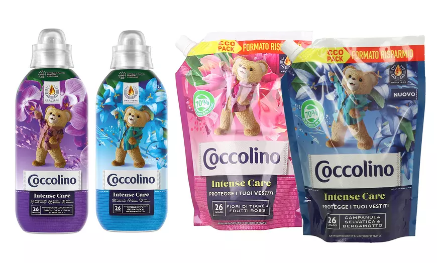 Image 1: 5 o 10 confezioni di Coccolino ammorbidente Intense Care