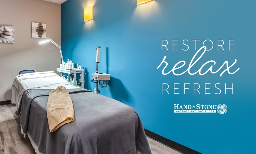 Image 2: Relax with Massage, Facial or Couples Massage at Hand & Stone Draper