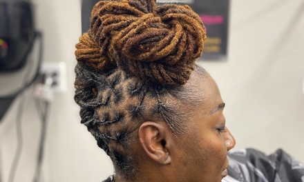 Loc Maintenance with Essential Oil Steam Treatment - Goddess Lynx Studio