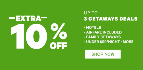 Extra 10% Off Getaways