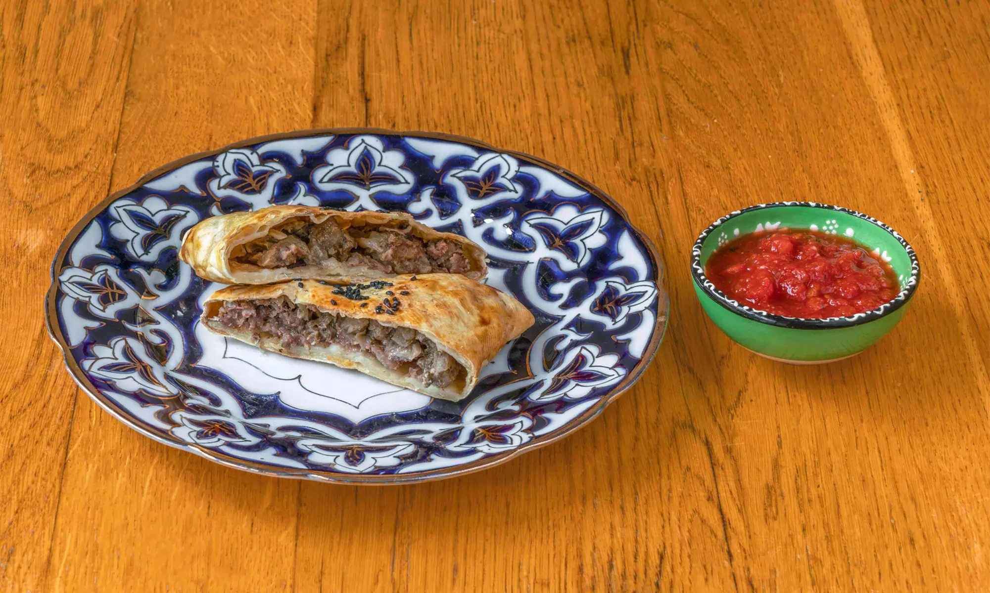 Authentisches Usbekisches Plov Menü für 2 - 4 Personen