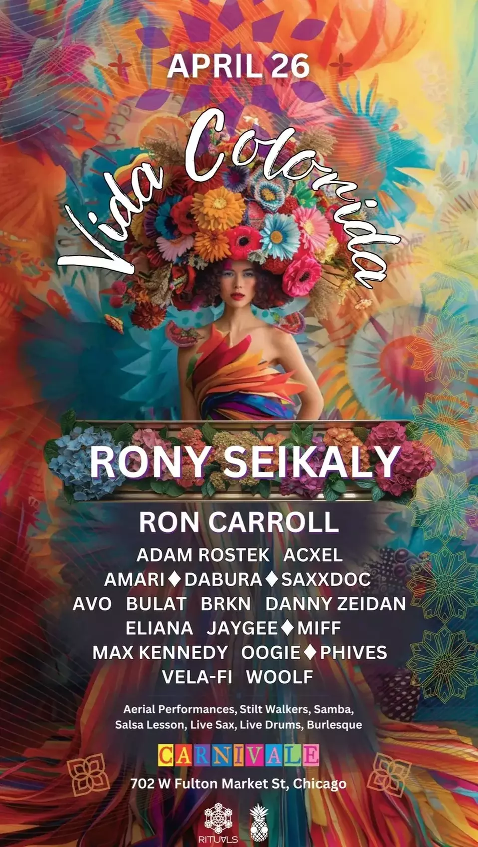 General Admission to Vida Colorida at Carnival 2025 | April 26, 2025 - Dance Floors & More (Up To 51% Off) - Primary Image