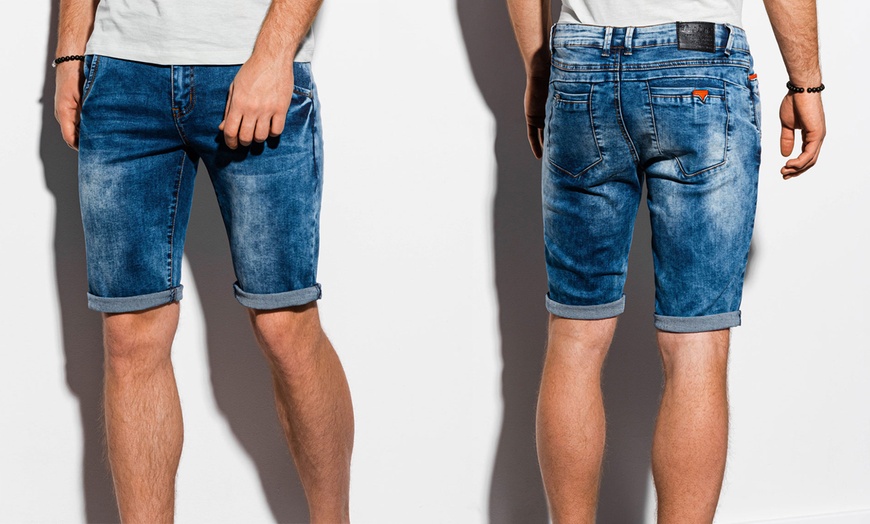 Image 5: Short denim pour homme