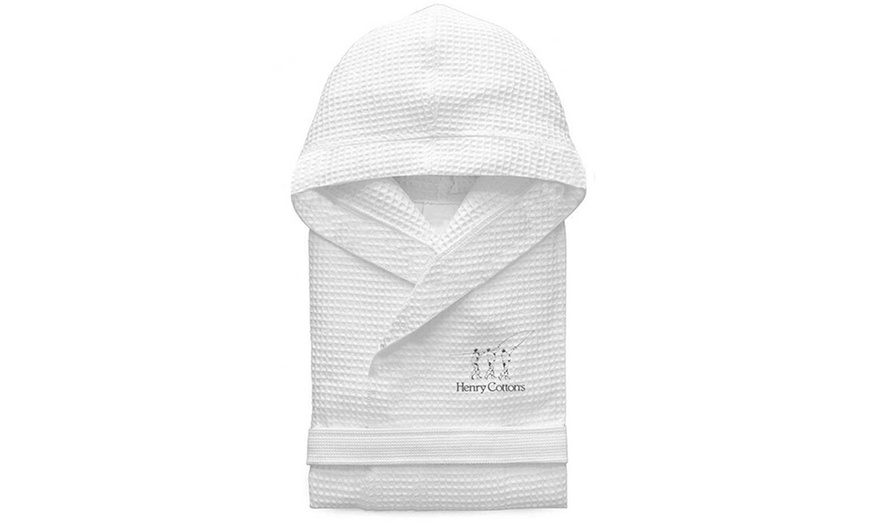 Image 4: Accappatoio nido d'ape unisex Henry Cotton's