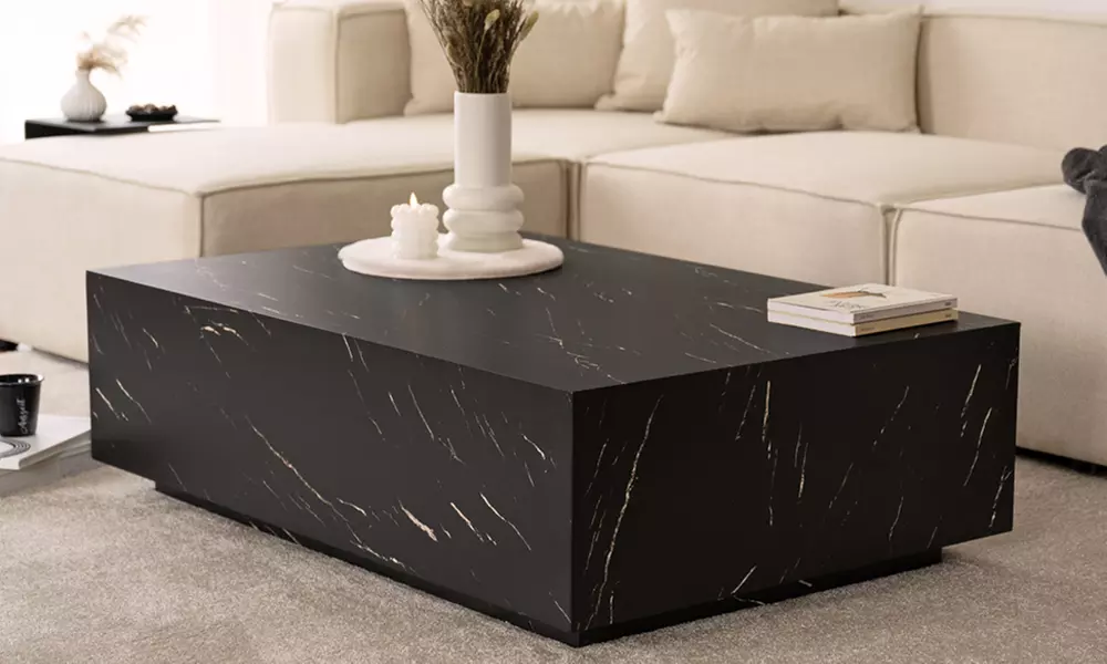 Home Deluxe Couchtisch AMIRI in Marmor-Optik