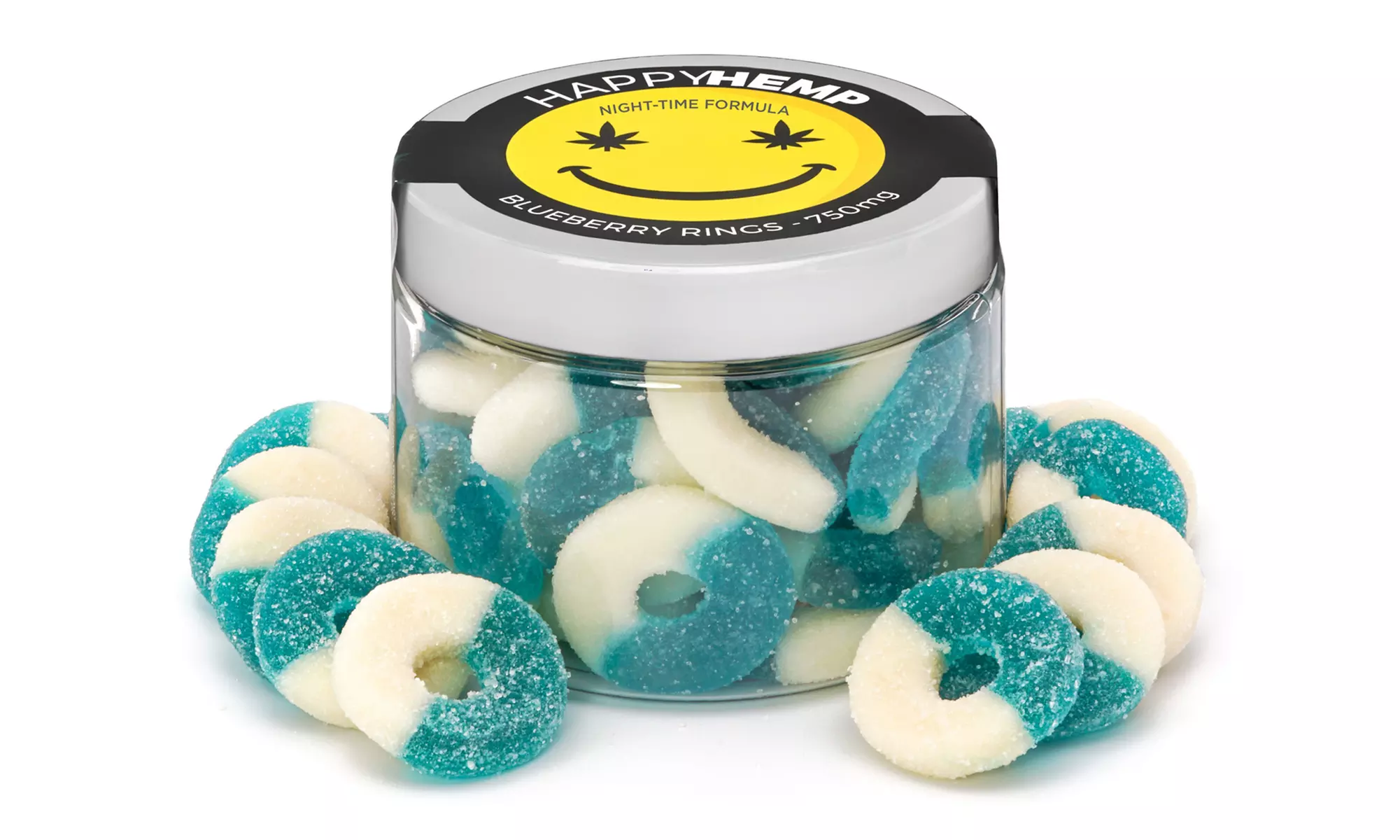 CBD Gummies for Sleep from Happy Hemp (250mg-1500mg)