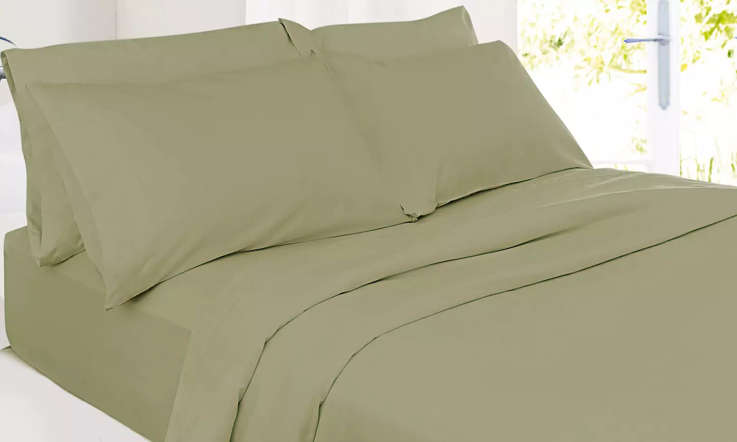 Nestl 7 Piece Split King Bed Sheet Set - Extra Deep Pocket Split King Sheet Set