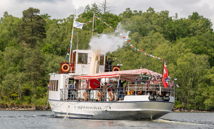 Image 8: 2-Hr Loch Katrine Cruise and Mini Guide Book for One or Family of Four