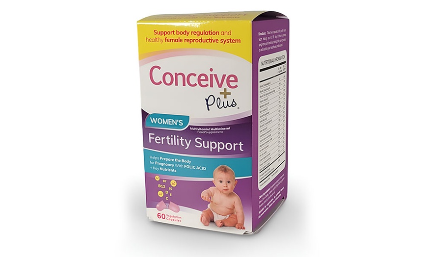 Image 3: 60-Pack of Conceive Plus Fertility Supplements for Him and Her