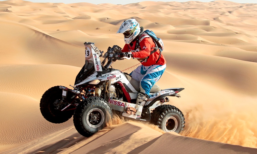 Image 1: Desert Safari for Up to 4 People with Centralized Pick-Up