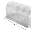 Image 14: Outdoor Walk-in Tunnel Steel Greenhouse with PE Cover