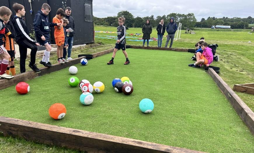 Image 3: Have Fun with 1 Hour Footgolf & Footpool For 2, 3 or 4 People