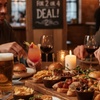 Image 1: Big Plates, Tapas, Snacks with Glass of Wine, Beer/Cocktail for 2 or 4