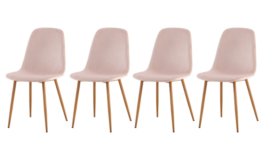 Image 10: 2 Piece or 4 Piece Luxe Dining Chairs