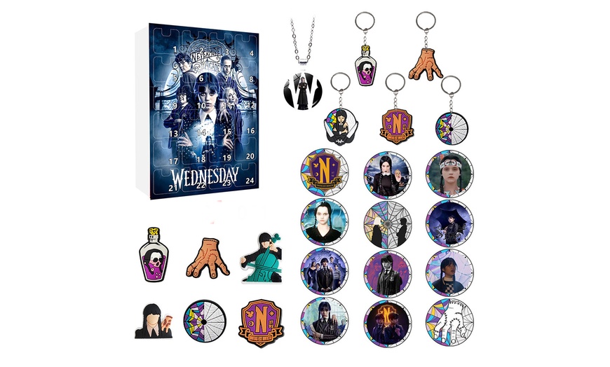 Image 1: Wednesday Inspired Advent Calendar
