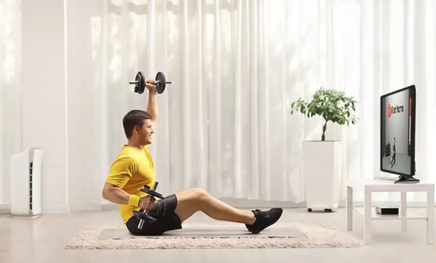 Image 3: Online Workouts Anytime Anywhere with 1, 3, or 12 Month Fit at Home