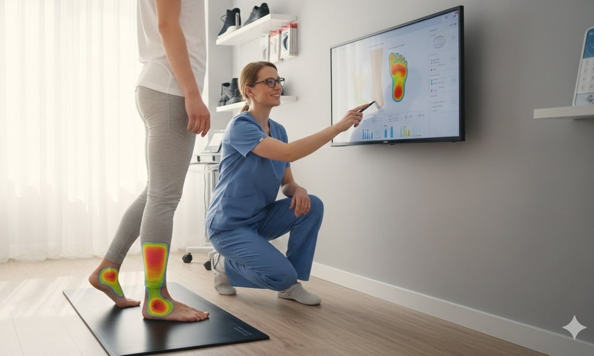 Digital Foot Pressure Scan & Biomechanical Assessment