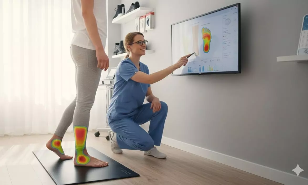 Digital Foot Pressure Scan & Biomechanical Assessment